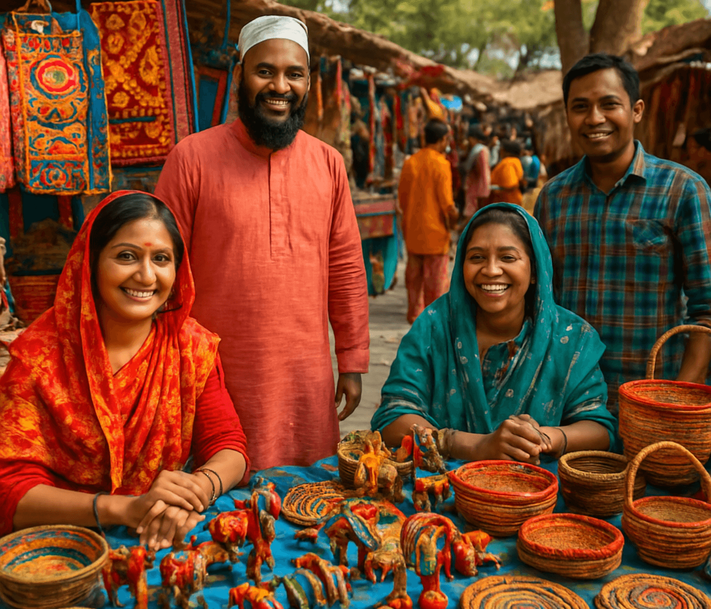 Pottery collection - Various handcrafted pottery pieces